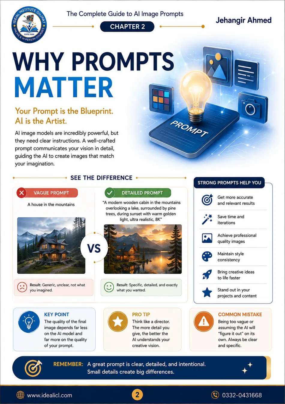 Why prompts matter